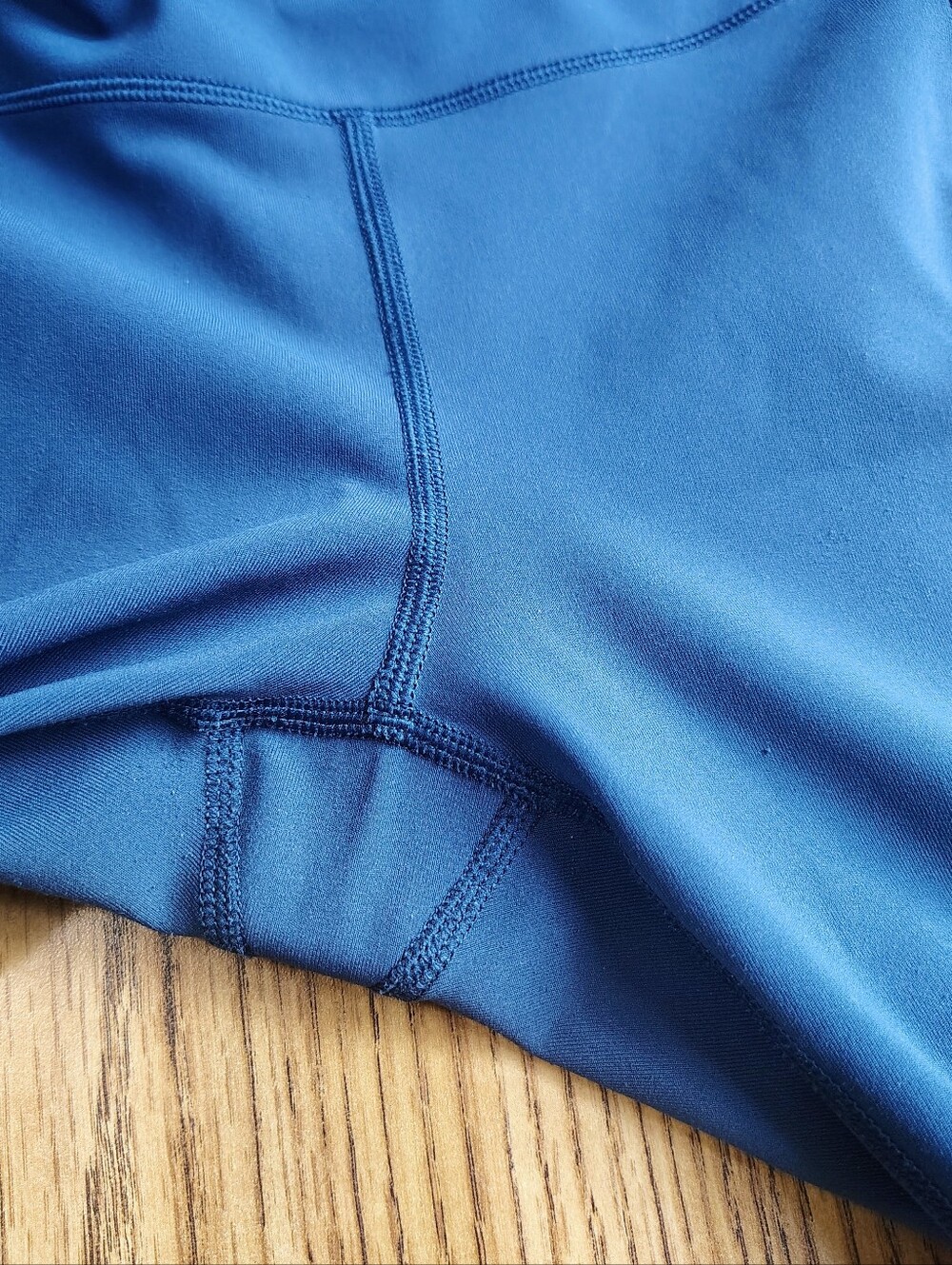 Lululemon Speed Up Tight Warp Tech Fleece Activewear High-Rise Mineral Blue sz 6 - Picture 9 of 16